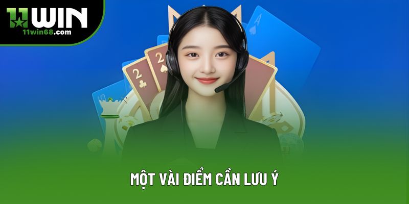 Một vài điểm cần lưu ý
